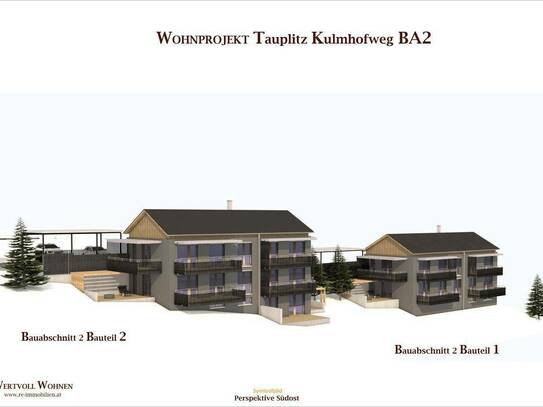 Neubau 3-Zimmerwohnung im 1. OG mit Balkon, Terrasse und Garten