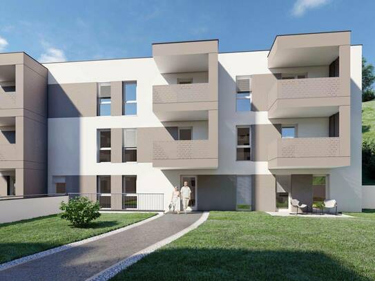 4-Zimmer-Wohnung mit 2 Balkone und 2 Badezimmer - Wohnprojekt Altenberger Straße 158