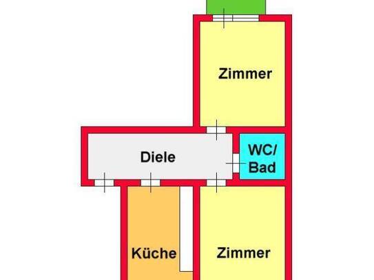 provisionsfreie 2-Zimmer-Wohnung mit Terrasse in TU-Nähe - Münzgrabenstraße