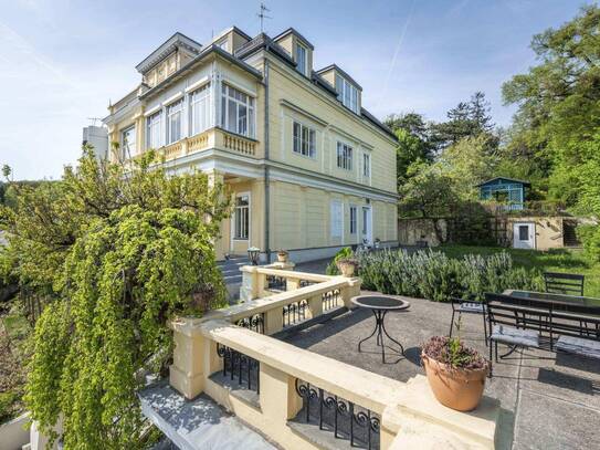 Historische Villa in Pötzleinsdorf mit Wien-Fernblick