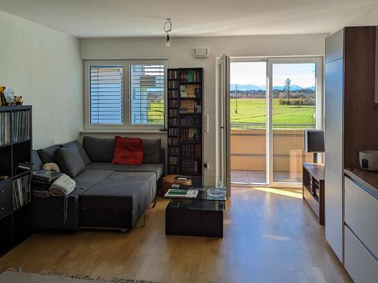 Schöne 2 Zimmer Wohnung mit Seeblick in Ibm bei Eggelsberg zu vermieten