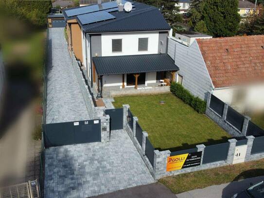 Nachhaltiges energiesparendes Einfamilienhaus mit moderner Architektur in 2410 Hainburg an der Donau