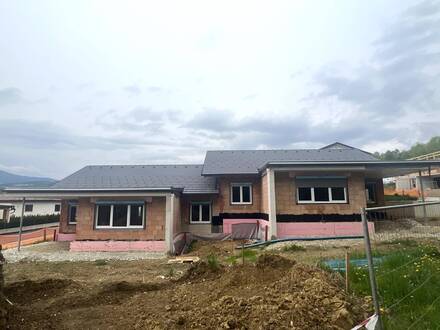 MIETE - BUNGALOW-Doppelhaushälfte in Grafendorf b. Hartberg - BEZUG FRÜHJAHR 2024