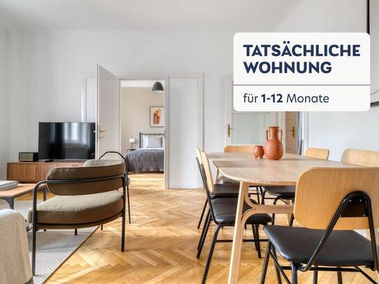 Hochwertige 5 Zimmer Wohnung neben Schönbrunn, mit privatem Balkon und Gemeinschaftsgarten (VIE178)