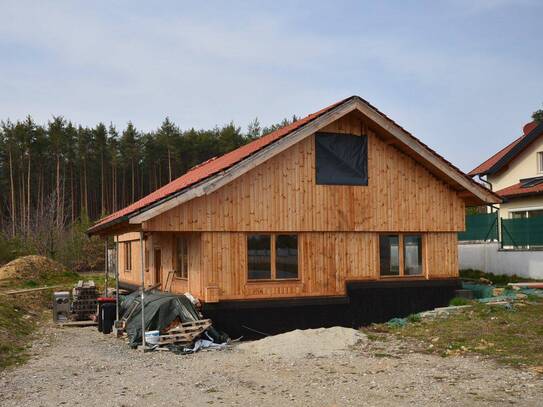 EINFAMILIENHAUS - HOLZHAUS - HALBFERTIG