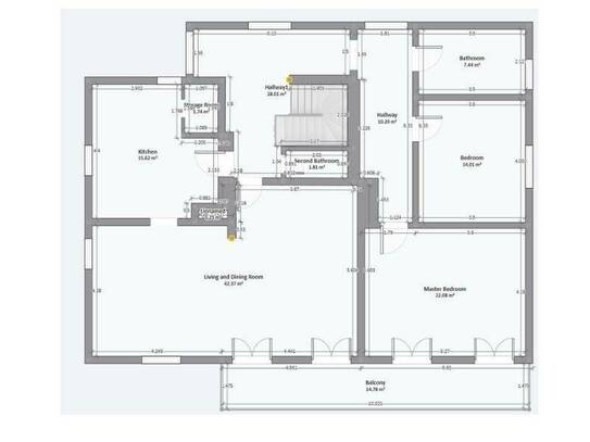Helle 3,5 - Zimmer Wohnung mit Grünblick und gutem Grundriss | Zentrumsnah