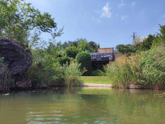 Neufelder See IIIa - Ferienhaus auf Mietgrund - Direkt am See - Eigene Bucht