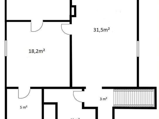 3 Zimmer Wohnung, Erstbezug nach Renovierung, Gemeinschatfsterasse -Haustierhaltung erlaubt