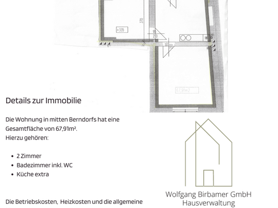 Provisionsfreie Wohnung in Berndorf