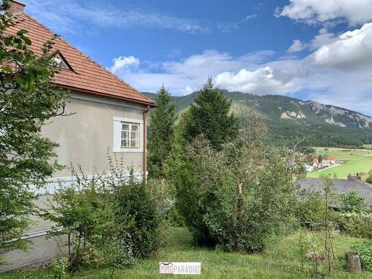 Traumhaftes Potenzial: Renovierungsbedürftiges Haus mit Bergblick in Grünbach am Schneeberg!