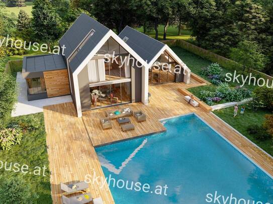 Skyhouse® | Köflach | Energiesparhäuser inklusive Garten | Verschiedene Größen