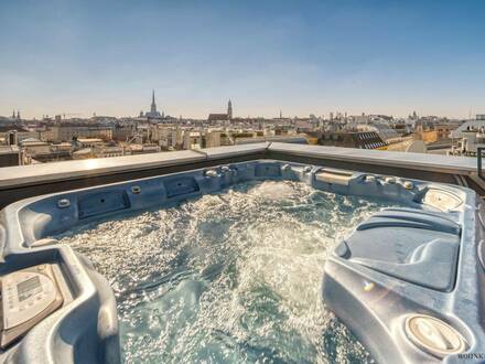 Luxuriöses Panorama-Penthouse im Herzen von Wien's Ersten Bezirk: Exklusivität und Eleganz vereint!