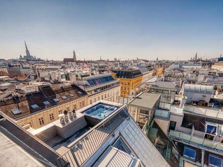 Luxuriöses Panorama-Penthouse im Herzen von Wien's Ersten Bezirk: Exklusivität und Eleganz vereint!