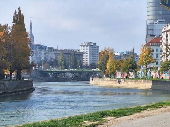 Urbanes Wohnen, ruhige 3 Zimmer Altbau Wohnung nächst Donaukanal