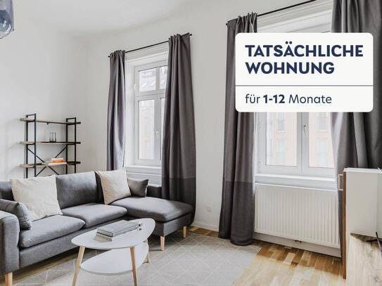 Wunderschön sanierte 3 Zimmer Altbauwohnung im 3ten Bezirk, Nähe U-Bahn U3, Donaukanal & Prater (VIE419)