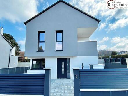 Einfamilienhaus + Doppelhaus I ca. 15 Min. nach Wien I Garten, Balkon und Terrasse I Garage + KFZ-Stellplatz I Luftwärm…