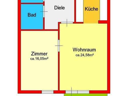 großzügige 2-Zimmerwohnung mit Balkon und Tiefgarage am Mur-Radweg in Andritz - Am Arlandgrund