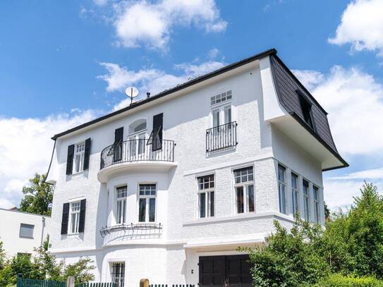 Behutsam renovierte Altbauvilla in Grünruhelage in Graz-Mariatrost