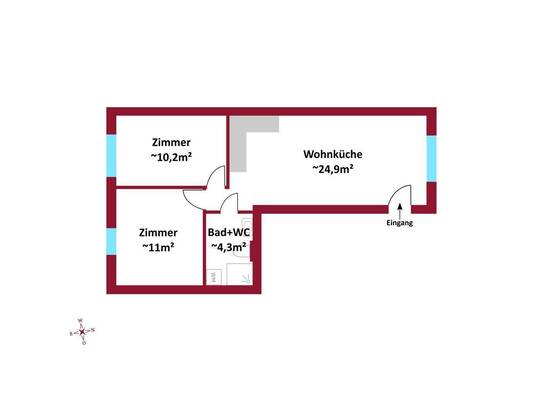 Neubau/Erstbezug I Außenflächen: Terrassen, Balkone & Dachterrassen I Schlüsselfertig I Luftwärmepumpe inkl. Kühlung I