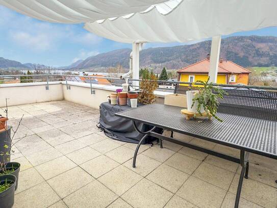 Traumhafte Penthouse-Wohnung mit Seeblick und Top-Lage in Bodensdorf