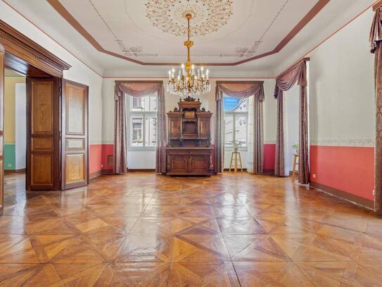 Repräsentativer Altbau mit eigenem Garten - Am Stadtpark gelegen -
