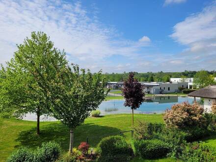 Top-Ferienapartment: Fernblick und Schwimmteich