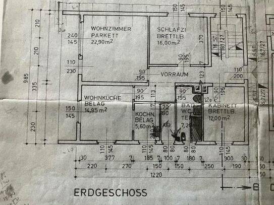 schöne, helle 85 m2 große Erdgeschoßwohnung in Zweifamilienhaus längerfristig zu vermieten