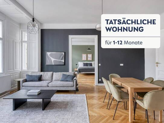 Top Saniert Erstbezug, Stilaltbau wenige Schritte zum Rathaus, Volksgarten & 1. Bezirk, 140m2 + Büro (VIE40)