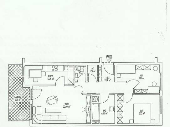 Schöne 3-Zimmer-Wohnung in Zirl