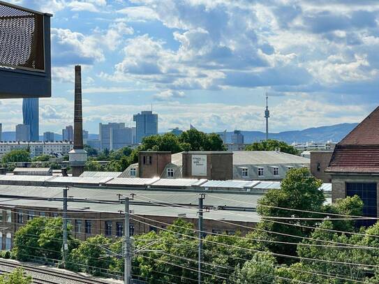 Moderne 2-Zimmerwohnung mit Balkon und Tiefgarage, 6. Liftstock, Top-Lage