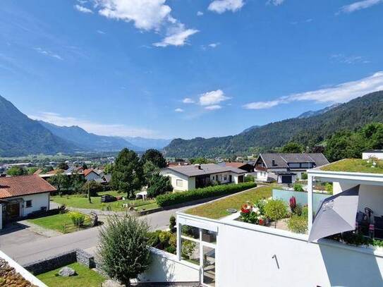 Dachterrassenwohnung mit herrlichem Bergpanorama bei Bludenz!