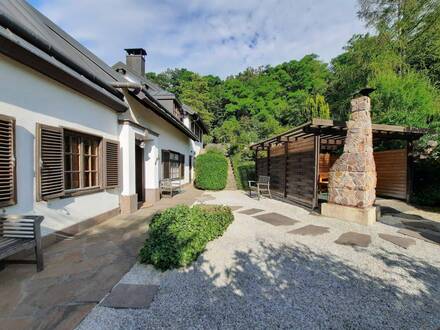 Seelenschaukel: Landhaus mit Fernblick, Wald und Pool