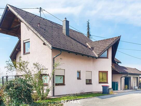 Imposantes Einfamilienhaus mit Panoramablick in Wilhering