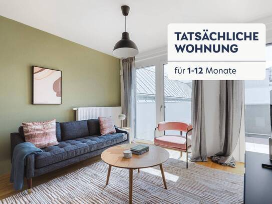 3 Zi Neubau mit Balkon, Nahe zum 6. Bezirk, U4 Längengeldgasse/U4 Margareten Gürtel (VIE384)