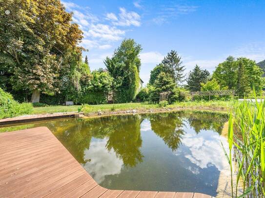 Top Jugendstil-Villa mit Schwimmteich - perfekt für große Familie, für 2 Familien, für wohnen und arbeiten