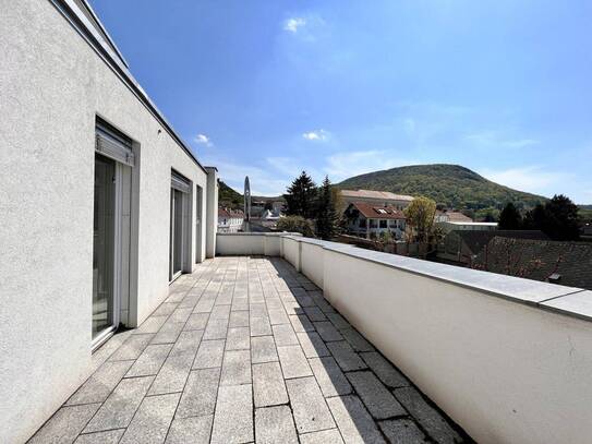 Herrliches Dachgeschoss mit Dachterrasse und Ausblick! Unbefristete Mietordination mit Kundenparkplätzen und freie plan…