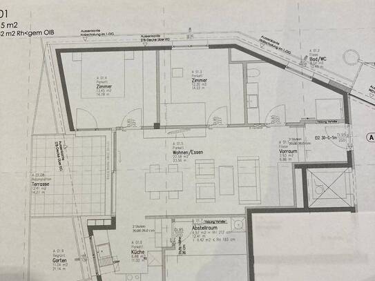 Neuwertige 3-Raum-Erdgeschosswohnung mit Einbauküche in Sankt Johann in Tirol