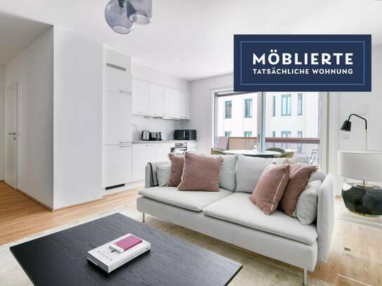 Top Lage Mariahilf, Neubau Erstbezug mit Balkon, U4 Pilgramgasse, 2 Zimmer, Miele Küche (VIE19)