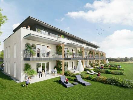 Finanzierung ohne strenge Eigenmittel-Vorgabe! 3 Zimmer Neubauwohnung (ca. 66 m²) in Fürstenfeld