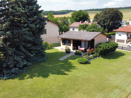 *Provisionsfrei* Ganzjährig bewohnbares Bungalow mit Terrasse auf 729m² großem Grundstück in Edelstal