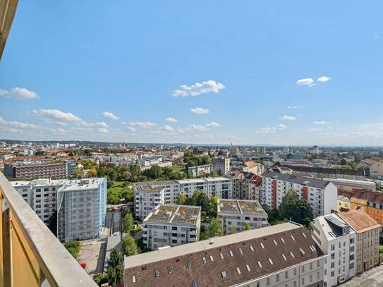 2-Zimmer Wohnung im 16. Stock mit zwei Loggien - Graz