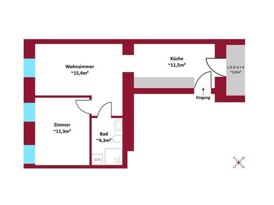 In Fertigstellung! Erstbezug: Altbau, Neubau, hofseitige Terrassen, Balkone, Loggien, Gärten, Schlüsselfertig.