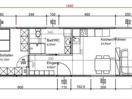 Mini - Massivhaus mit 50m² und ca. 400m² Grundstücksanteil in Haschendorf zu kaufen! *NEUBAU*