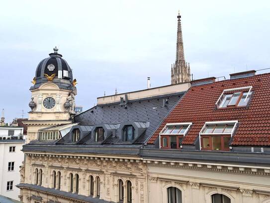 Kompaktes Büro am Graben mit Stephansdom-Blick!