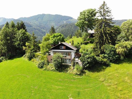 ** NEUER PREIS ** Haus auf 1000m Seehöhe mit traumhafter Aussicht in absoluter Ruhelage auf Pachtgrund