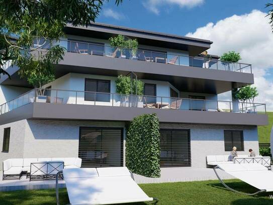 Luxus-Garten-Wohnung in Villenlage Finkenstein am Faakersee, Fertigstellung Sommer 2024!