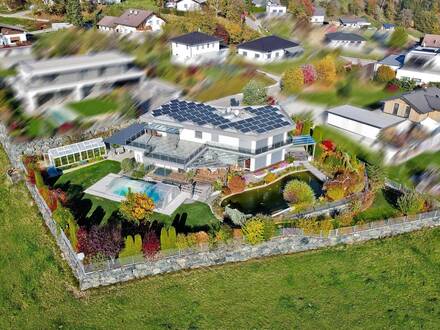 Exklusive Liegenschaft mit hochwertiger Ausstattung und traumhafter Aussicht auf die Burgruine Griffen zwischen Klagenf…