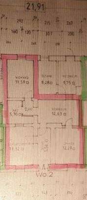 2-3 Zimmer Erdgeschosswohnung