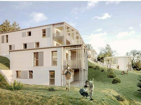 NEUBAU - moderne Eigentumswohnung in schöner Hanglage in Viehhofen - TERRASSENWOHNUNG Top 3 - 44,5 m²