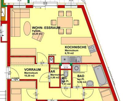 geförderte Gartenwohnung mit Kaufoption